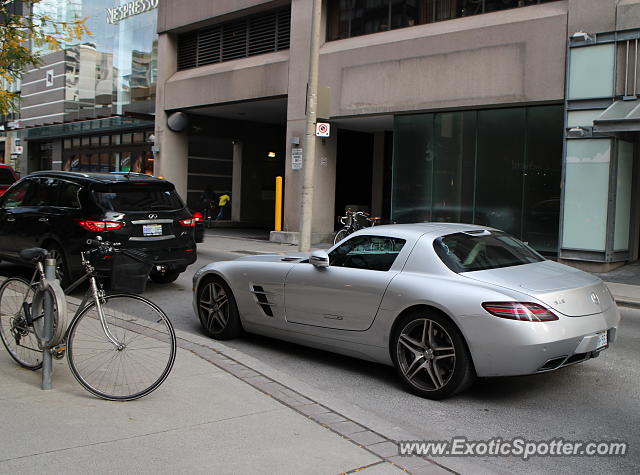 Mercedes SLS AMG spotted in Toronto, Canada