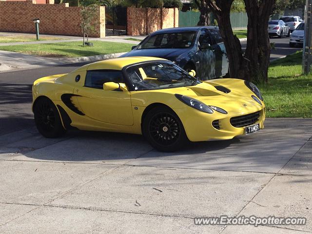 Lotus Elise spotted in Melbourne, Australia