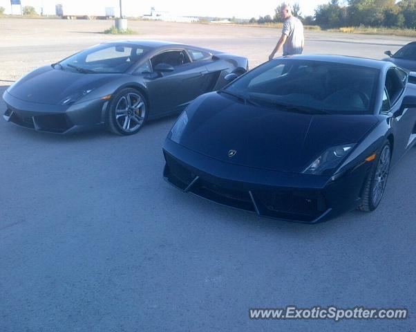 Lamborghini Gallardo spotted in Montreal, Canada