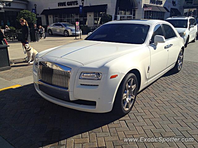 Rolls Royce Ghost spotted in Raleigh, North Carolina