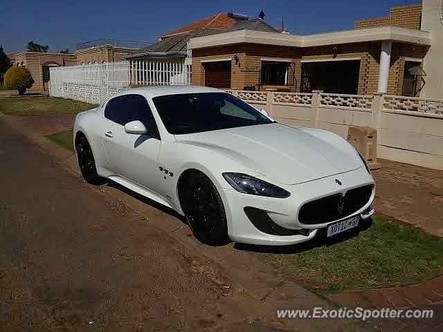 Maserati GranTurismo spotted in Johannesburg, South Africa