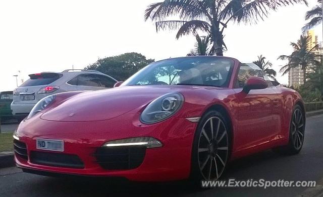 Porsche 911 spotted in Durban, South Africa