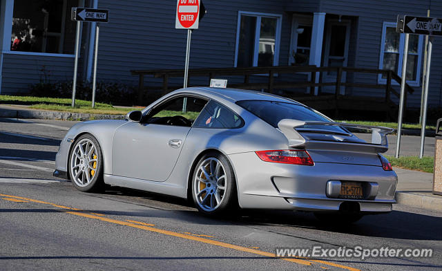 Porsche 911 GT3 spotted in Watkins Glen, New York