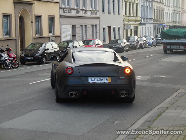 Ferrari 599GTO spotted in Wuppertal, Germany