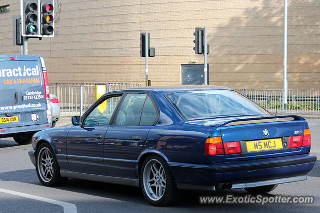 BMW M5 spotted in Cambridge, United Kingdom