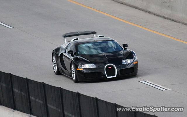 Bugatti Veyron spotted in Denver, Colorado