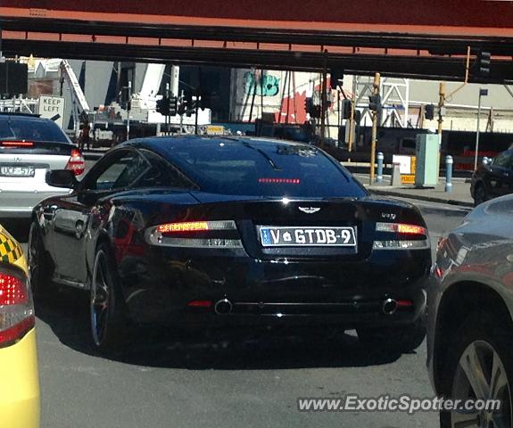 Aston Martin DB9 spotted in Melbourne, Australia