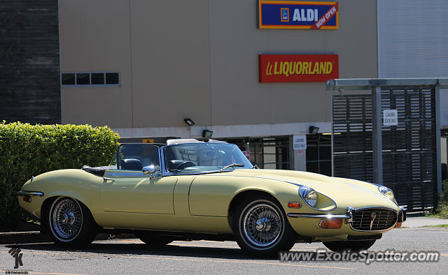 Jaguar E-Type spotted in Sydney, Australia