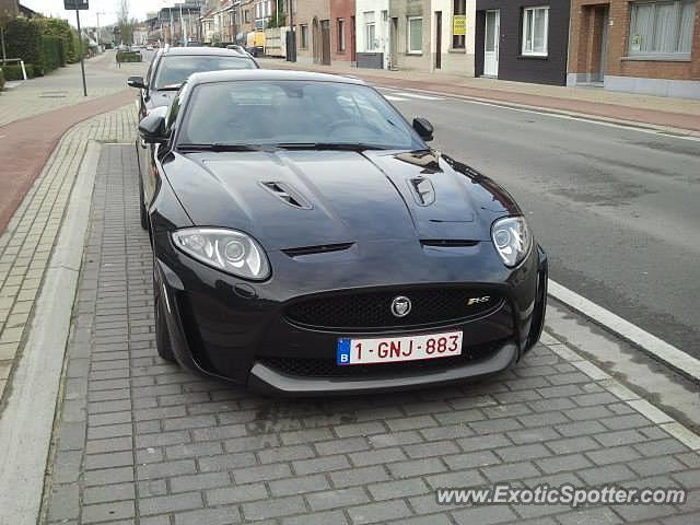 Jaguar XKR spotted in Ostend, Belgium