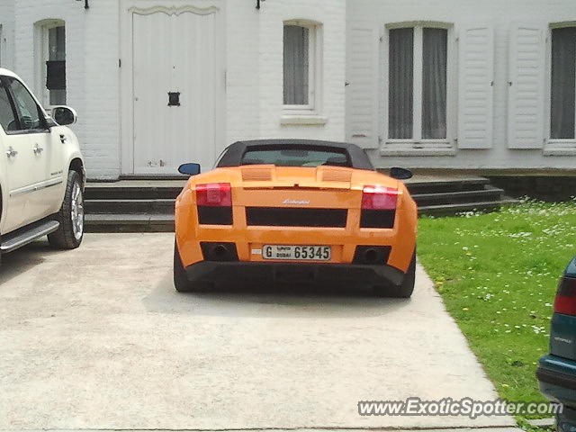 Lamborghini Gallardo spotted in Ostend, Belgium