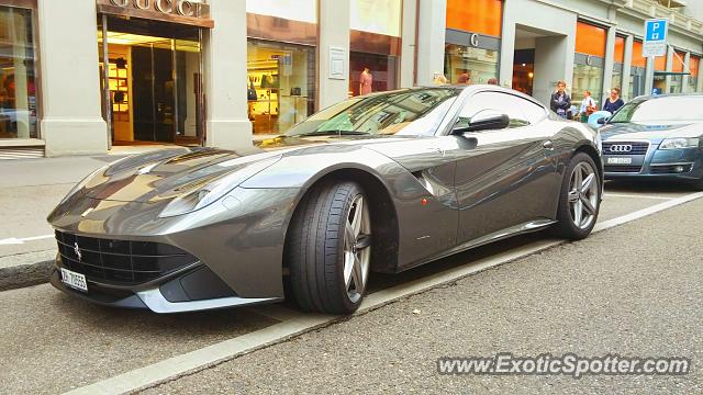 Ferrari F12 spotted in Zurich, Switzerland