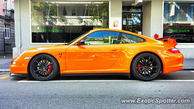 Porsche 911 GT3 spotted in Zurich, Switzerland