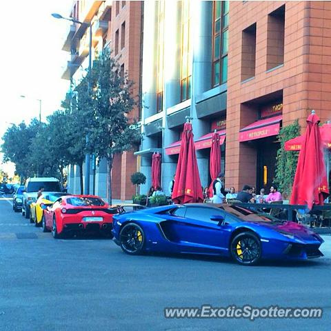 Lamborghini Aventador spotted in Beirut, Lebanon