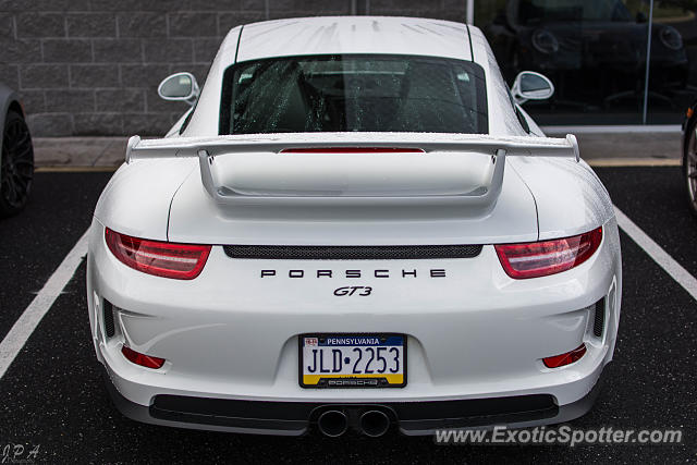 Porsche 911 GT3 spotted in Hershey, Pennsylvania