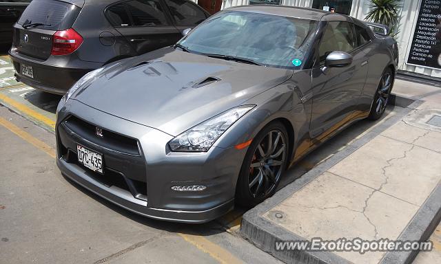 Nissan GT-R spotted in Lima, Peru