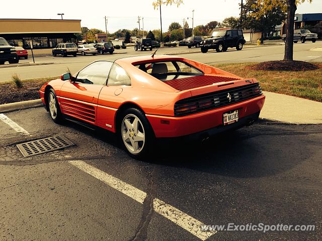 Ferrari 348 spotted in Carmel, Indiana