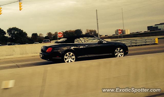 Bentley Continental spotted in Carmel, Indiana