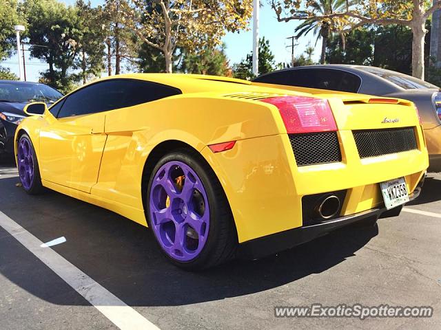 Lamborghini Gallardo spotted in Orange, California