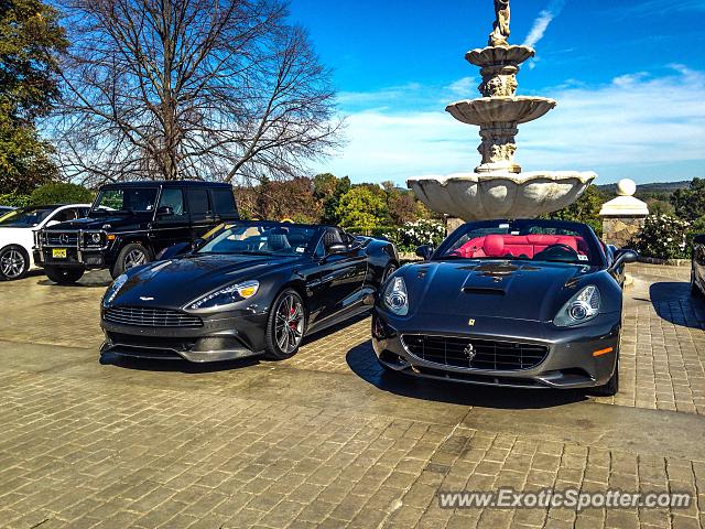 Aston Martin Vanquish spotted in Mendham, New Jersey