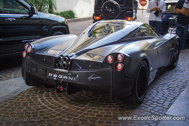 Pagani Huayra spotted in Beverly Hills, California