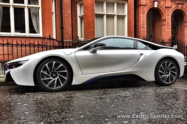 BMW I8 spotted in London, United Kingdom