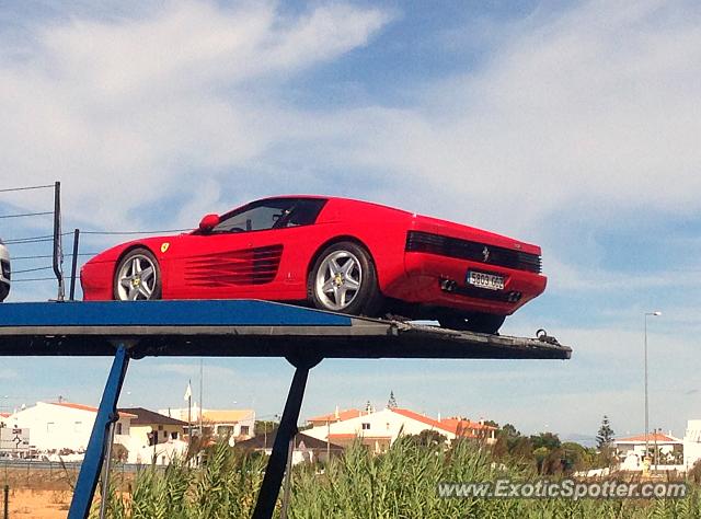 Ferrari Testarossa spotted in Faro, Portugal
