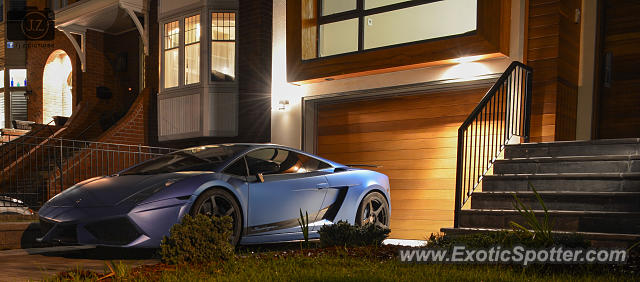 Lamborghini Gallardo spotted in Toronto, Canada