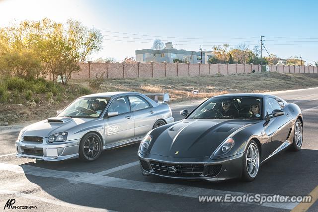 Ferrari 599GTB spotted in Fourways, South Africa