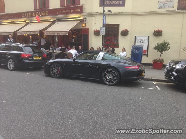 Porsche 911 spotted in London, United Kingdom