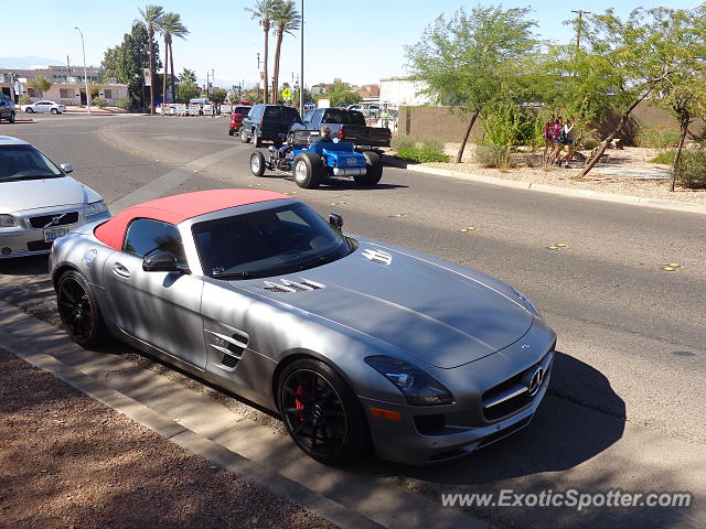 Mercedes SLS AMG spotted in Henderson, Nevada