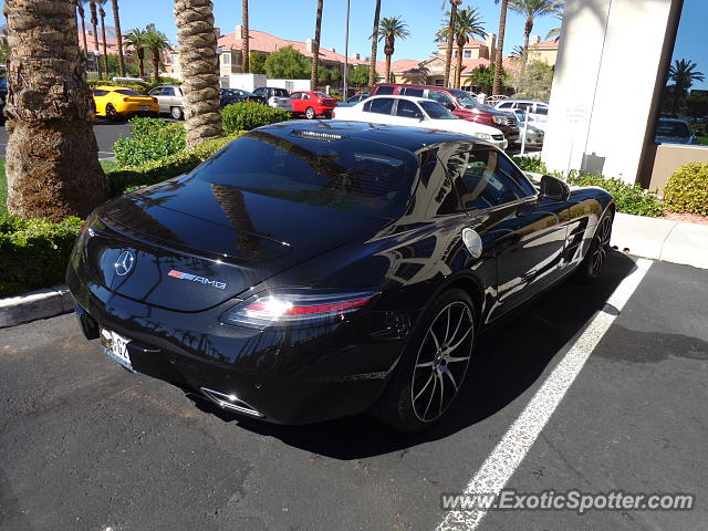 Mercedes SLS AMG spotted in Las Vegas, Nevada