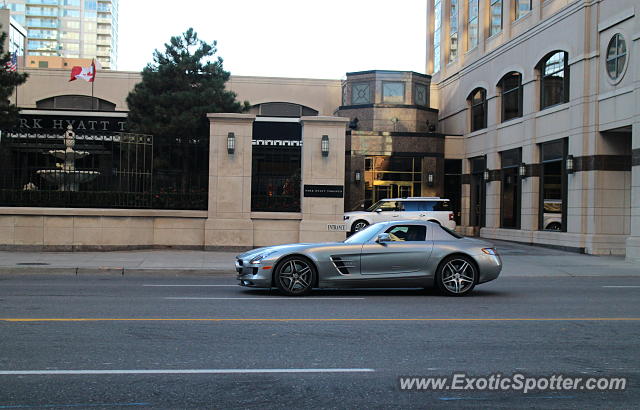 Mercedes SLS AMG spotted in Toronto, Canada