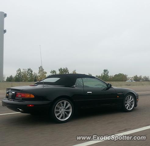 Aston Martin DB7 spotted in Toronto, Canada