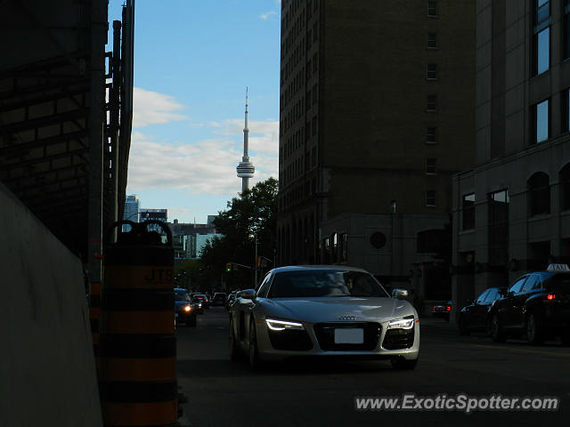 Audi R8 spotted in Toronto, Canada, Canada