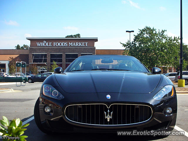 Maserati GranCabrio spotted in Cary, North Carolina