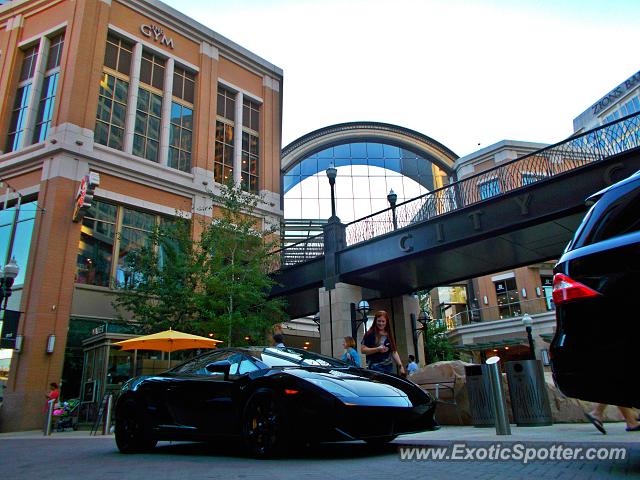 Lamborghini Gallardo spotted in Salt Lake City, Utah