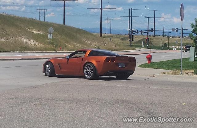 Chevrolet Corvette Z06 spotted in Castle Pines, Colorado