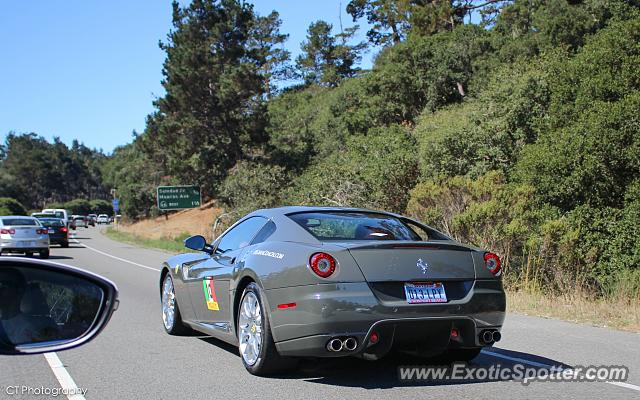 Ferrari 599GTB spotted in Carmel, California