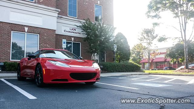 Lotus Evora spotted in Cornelius, North Carolina