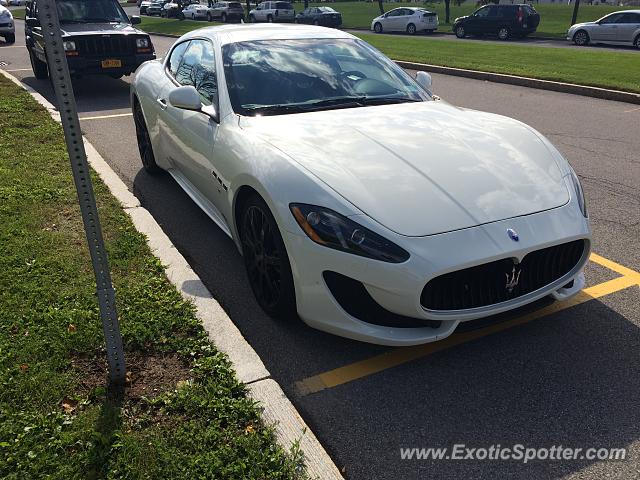 Maserati GranTurismo spotted in Amherst, New York