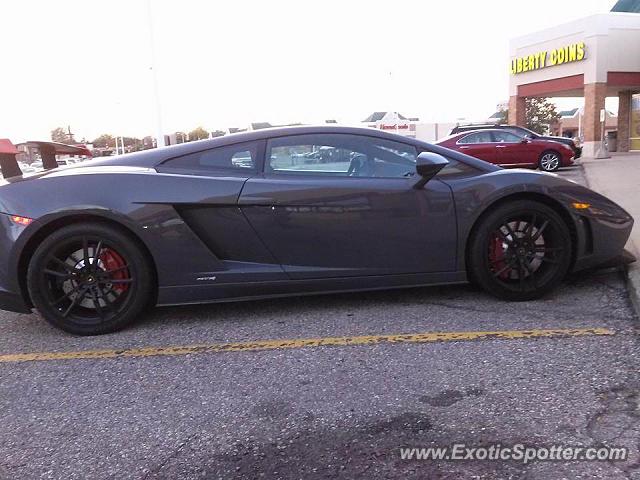 Lamborghini Gallardo spotted in Lansing, Michigan