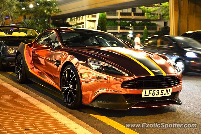 Aston Martin Vanquish spotted in Monte Carlo, Monaco