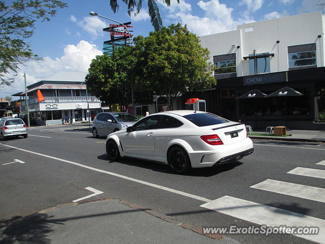Mercedes C63 AMG Black Series spotted in Brisbane, Australia