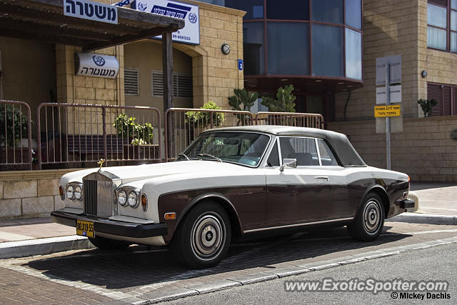 Rolls Royce Corniche spotted in Herzliya, Israel