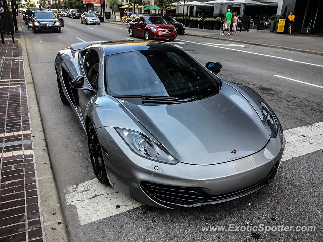 Mclaren MP4-12C spotted in Cincinnati, Ohio