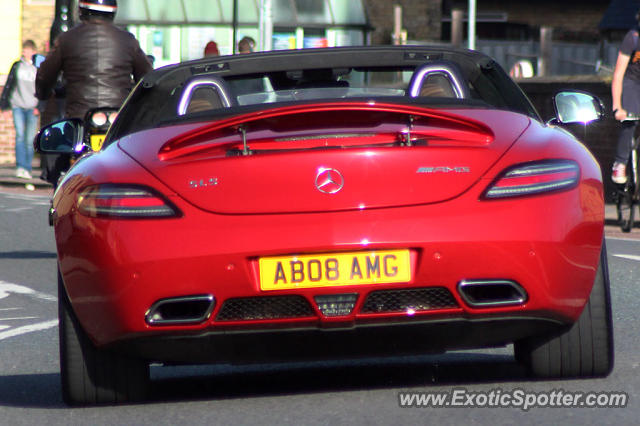 Mercedes SLS AMG spotted in Cambridge, United Kingdom