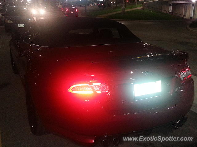 Jaguar XKR-S spotted in Toronto, Canada