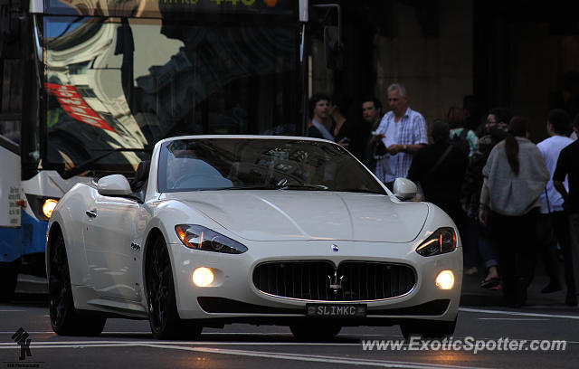 Maserati GranCabrio spotted in Sydney, Australia