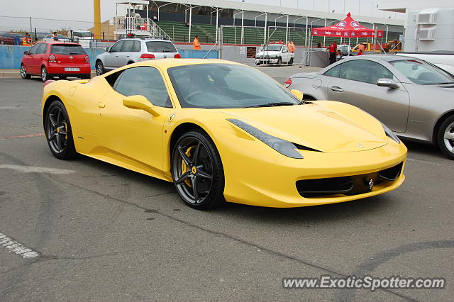 Ferrari 458 Italia spotted in Johannesburg, South Africa