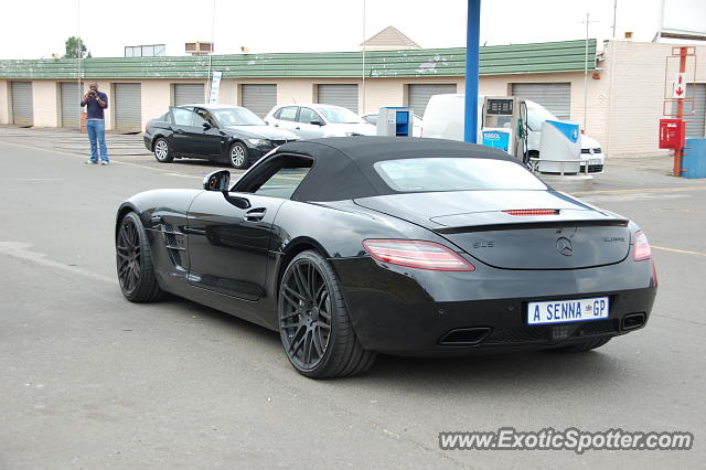Mercedes SLS AMG spotted in Johannesburg, South Africa